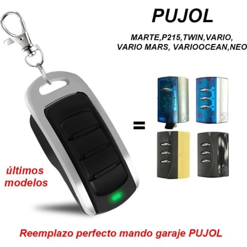 PUJOL Garage Remote Control 433.92mhz barrier handheld transmitter opener for MARTE P215 TWINVARIOMARS VARIOOCEAN NEO