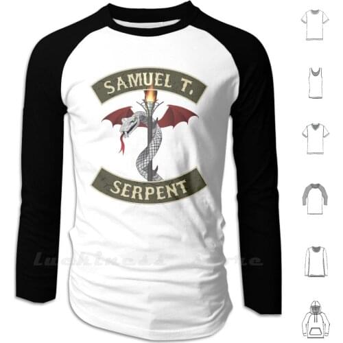 Samuel T. Serpent Hoodies Long Sleeve Gene Simmons Kiss Rock Group Heavy Metal Kiss Costume Starchild Kiss