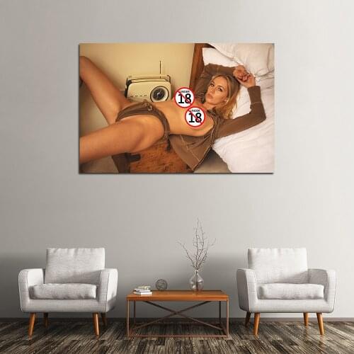 Sexy Lady Beautiful Woman Wall Art Posters and Prints Canvas Paintings Wall Picture For Living Room Decor