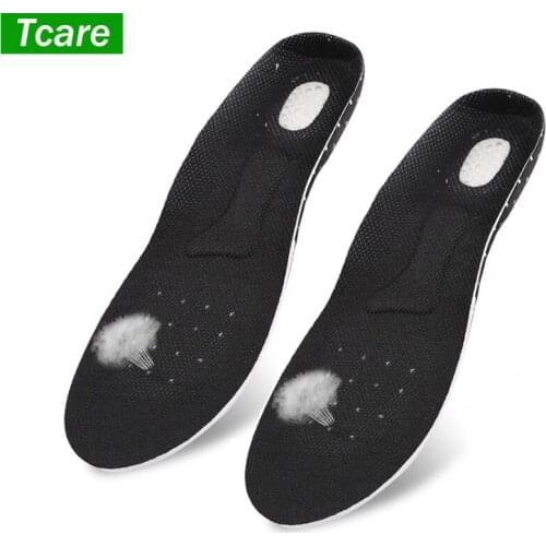 Tcare 1Pair Running Gel Insoles Sport Shoe Pad - Coconut Beard Insole Unisex Orthotic Arch Support Sport Shoe Pad Sport Running