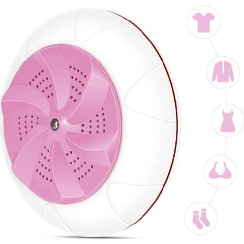 Ultrasonic Cleaner Turbine Portable mini Washing Machine Bucket Type USB Laundry Clothes Washer Home Appliances for Home Travel