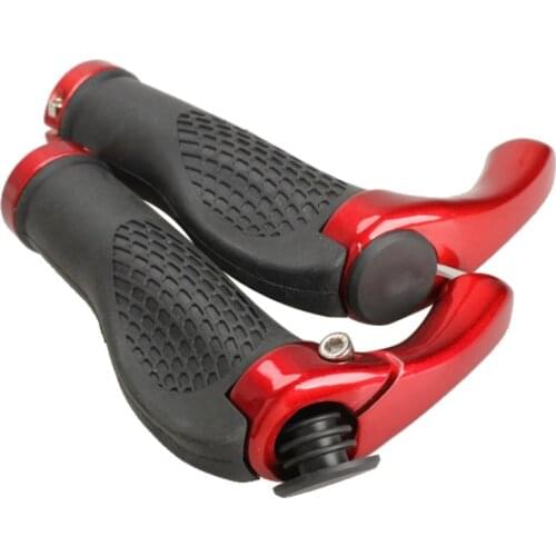 Bicycle Handlebar Lock-On Handle Bar Ends Comfortable Bike Handlebar TPR rubber Aluminum Alloy Multi-color Bike