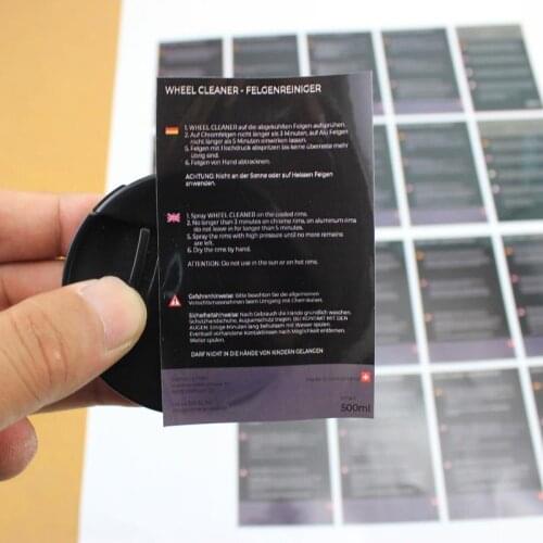 Customized Customized logo sticker printing