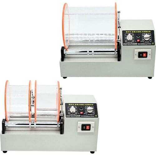 220V Rock Rotary Tumbler Jewelry Polishing Machine Finishing Machine Jewelry Tools