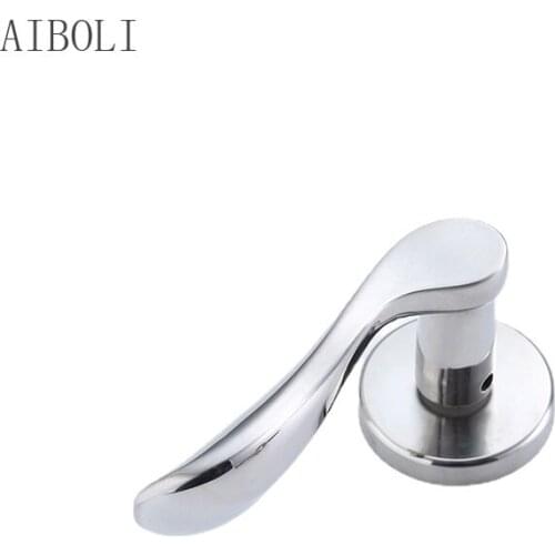 Single Tongue Split Lock Stainless Steel Single Tongue Split Lock Bedroom Room Office Handle Door Lock Handle Lock
