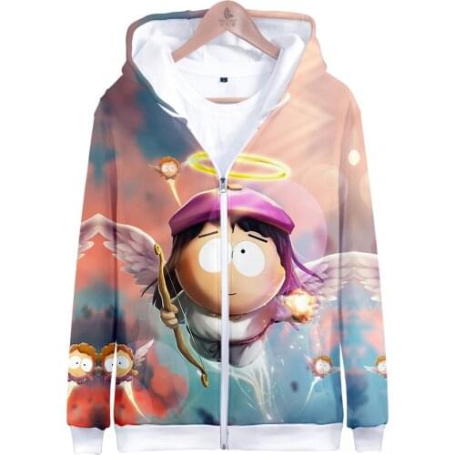 Hooded Zip Winter Hoodies Friday Clothing Southern Park Southpark Digital Card 3D Cn(origin) Sidno
