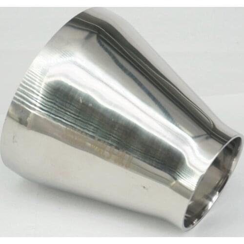 102mm 4" Turn to 63mm 2.5" O/D 304 Stainless Steel Sanitary Weld Concentic Reducer Pipe Fitting