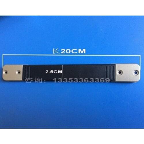 20*2.5cm Telescopic handle plastic chassis Trolley handle Toolbox portable handle Wholesale