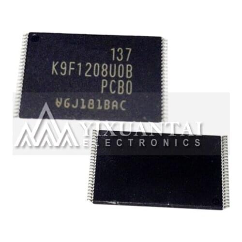 5pcs/lot K9F1208U0B-PCB0 K9F1208U0B K9F1208U0B-PCBO K9F1208UOB-PCBO TSOP-48 In Stock