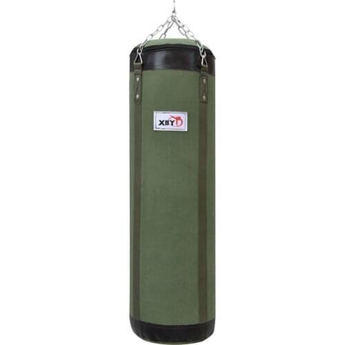 60/80/100cm Boxing Sandbag Gym Home Fitness Thai Boxing Equipment Practice Target Boxing Bag Punching Bag Fitness Equipment