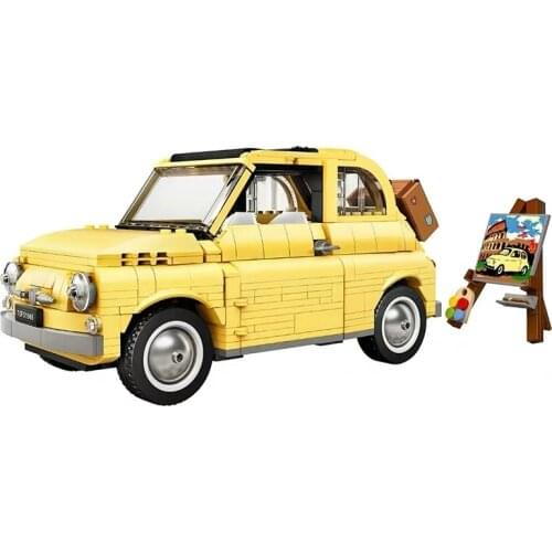 In Stock 960pcs Building Blocks Compatible 10271 FIATed 500 Car Series Model Children Kids Gift Toys