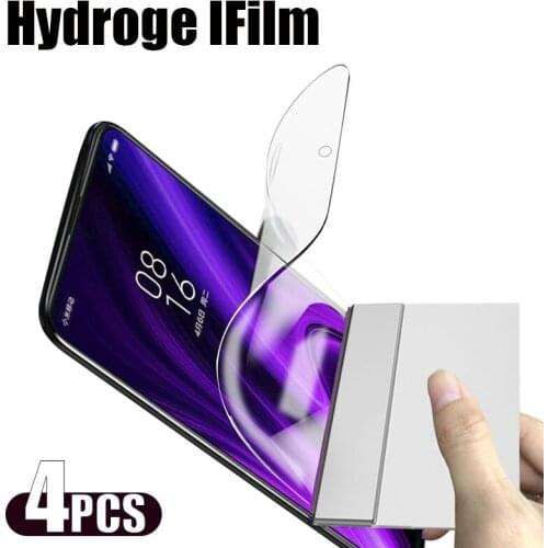 4PC Hydrogel Protective Glass For Redmi Note 10 pro 10 10S 10T 9 Pro 9S 9T 8 8 Pro 8T Screen Protector For Redmi 9 9A 9C 9T 8 8A