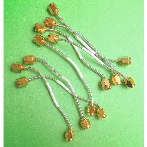 Imported DC-18GHz 9.5cm SMA male RF flexible cable