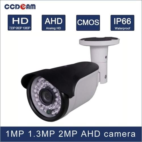 CCDCAM 1MP 1.3 MP 2 Magepixel CCTV AHD HD Camera for surveillance CCTV system