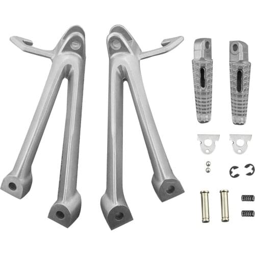 Motorcycle Rear Passenger Footpeg Footrest Brackets for SUZUKI GSXR600 GSXR750 GSXR 600 750 K6 2006 2007