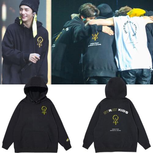 Dropshopping NEW FASHION Korean group Stray kids Hoodie Women/Men Popular Oversized Sweatshirt Kpop Stray kids Hoodies Clothes