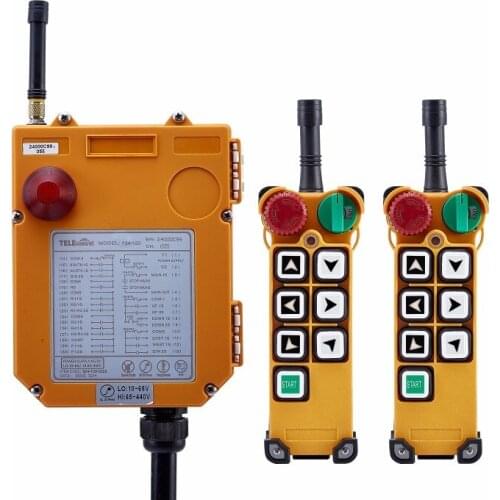 Radio wireless Industrial remote control F24-6S 2 transmitter to 1 receiver uting factory