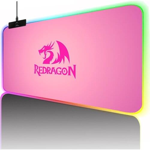 Rgb Mouse Pad Desk Mat Mause Pad Reddrgon Mousepad Gaming Accessories Pc Gamer Mouse Mats Xxl Backlit Mat Large Mouse Pad 40x90