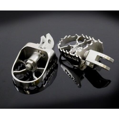For 690 12-17 Motorcycle Wide Enduro Foot Pegs Tilt Angle Adjustable Footpegs