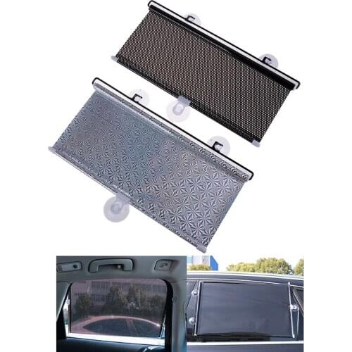 1PC Auto Car Retractable Curtain Window Windshield Visor Sunshield Front Side Sun Shade Shield