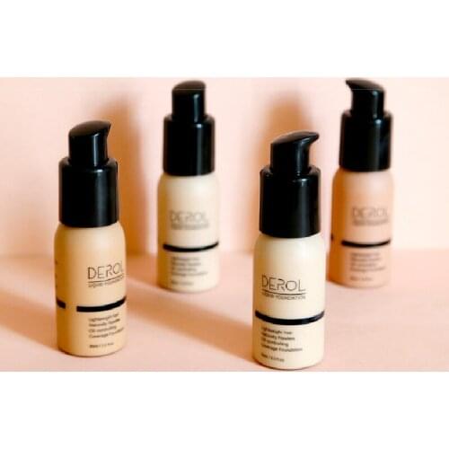 Foundation Matte Long Wear Oil Control Concealer Liquid cosmetics Makeup Liquid Foundation