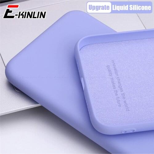 Slim Soft Full Cover Liquid Silicone Solid Plain Case For Oppo A12 A12e A92 A91 A72 A52 A9 A5 A31 2020 AX7 AX5 A5s A3 A3s A92s