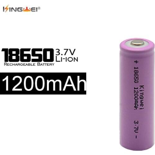 High-Quality Pink KingWei PowerBank 1200mah Battery 3.7v Lithium Rechargeable Batteries For PowerBank
