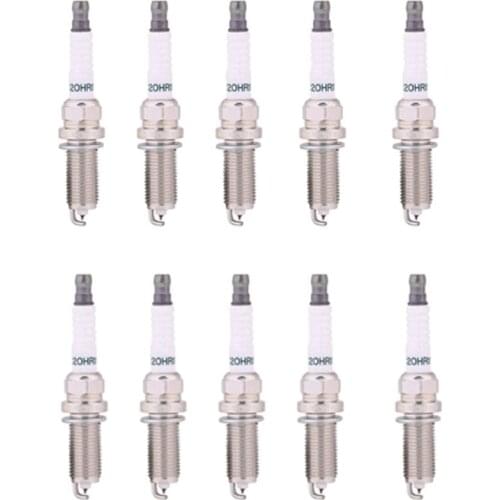 10Pcs/Lot SC20HR11 90919-01253 Apply to Iridium Spark Plugs for Toyota-Corolla-Vios 1.6
