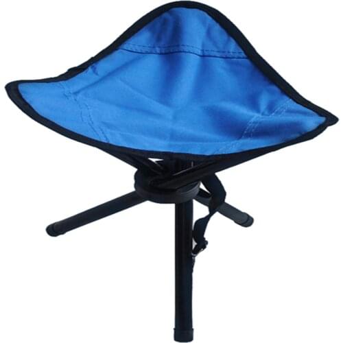 2021 Hot Sale Rocking Chair Large Trigonometric three-legged stool Fishing Chair Folding Portable Outdoor Casual Beach Stool