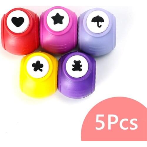 5/10/20Pcs Mini Paper Punch For Scrapbooking Punch DIY Decoration Children Handmade Card Craft Punch Hole Cutter Tool