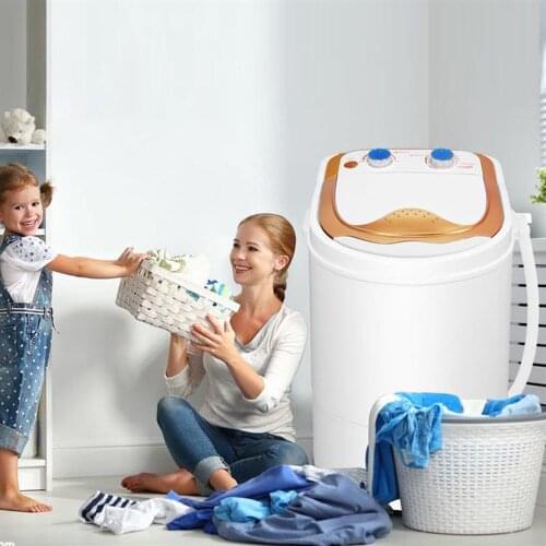 Household Clothes Dryer Rntal Room Clothes Dryer with Power-saving Mini Washing Machine Spin-drying Drying Machine