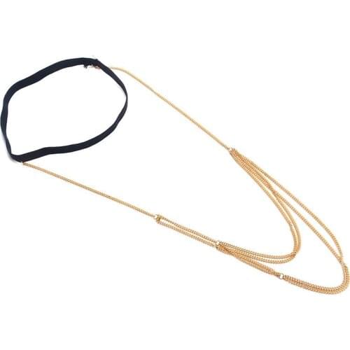 Thigh Chain Layered Adjustable Elastic Fashion Leg Jewelry Body Chain Thigh For Women Leg Chains New Body Jewelry