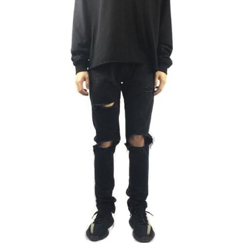 Мужские осенние джинсы IKKB China At AliExpress