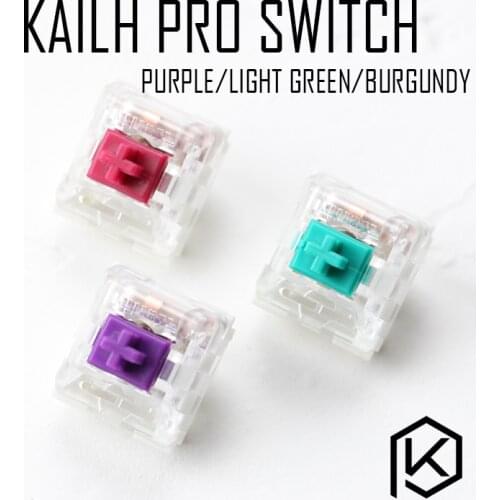 Kailh pro switch RGB SMD purple light green teal aqua burgundy MX RGB Swithes For Backlit Mechanical Gaming keyboard