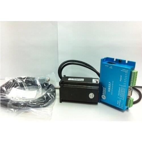 Best quality HBS57+573HBM20-1000 Leadshine hybrid servo drive and motor original leadshine easy servo