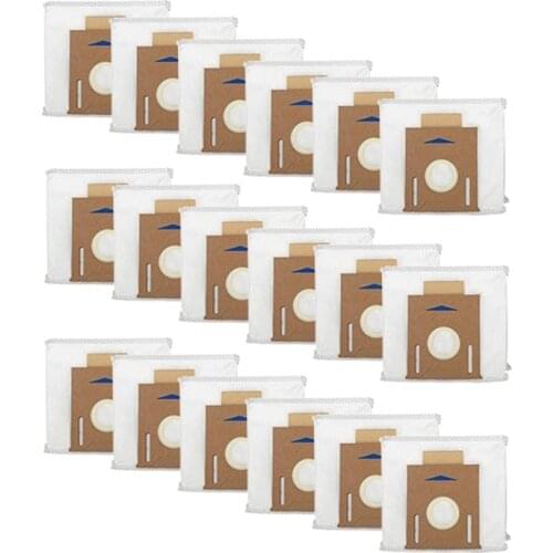 Promotion!18Pcs Large Capacity Dust Bag for Ecovacs Deebot Ozmo T8/T8 AIVI Vacuum Cleaner Robot Parts Replacement Bags Accessori