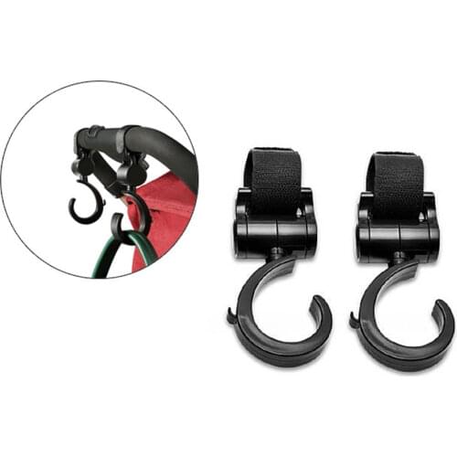 New Baby Child Stroller Hanging Hook Clip Stroller Metal Portable Multifunction Metal Hook Stroller accroche torchon mural