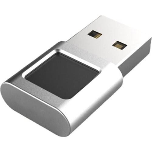 Mini USB Fingerprint Reader for Windows 10 Hello, Bio-Metric Fingerprint Scanner PC Dongle for Password-Free