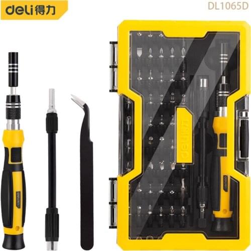 Deli Precision Maintenance Kit Chrome Vanadium Steel Has Many Uses Non-Slip Wear Collocation Chemical resistance