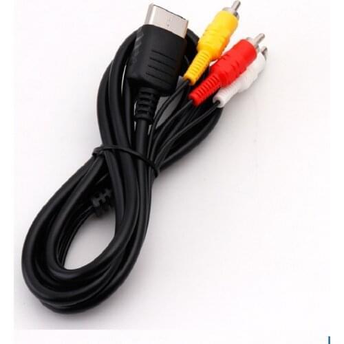 New 10 Pcs AV Cable for SEGA DreamCast for DC Audio Video TV cord