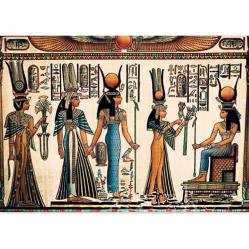 Full Diy Diamond Embroidery Egypt Portraits 3D Diamond Mosaic picture Square Rhinestone Diamond Painting cross stitch gift