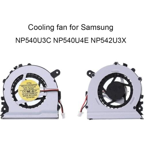 CPU Cooling Fan For Samsung NP 540U3C NP540U4E NP542U3X NP535U3X 540U4E 542U3X Computer Fans BA31 00125A 3Pin Connection Cooler
