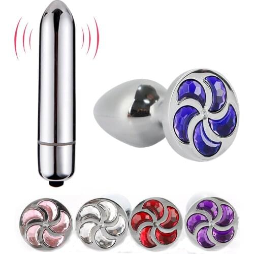 Sex Toys for Woman Clitoris Stimulator Bullet Vibrator Prostate Massager Anal Plug Sex Products Adult Toys Female Masturbation