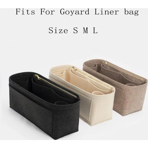 Good Material Insert Bag Organizer Makeup Handbag Organizer Travel Inner Purse Portable Cosmetic Inside Bags Ladies Inner Tote