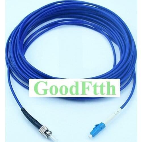 Fiber optic armoured armored Patch Cord ST-LC LC-ST UPC SM Simplex 3mm GoodFtth 20-50m