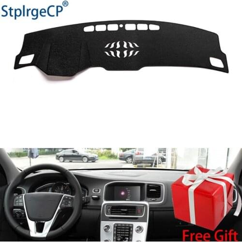 For volvo S60L 2014 2015 2016 2017-2019 dashboard mat Protective pad Shade Cushion Pad interior sticker car styling accessories