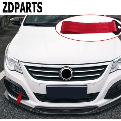 ZDPARTS 7Color Car Trailer Rope Belt Hook Strap Nylon Tow For Opel Astra J G Insignia Vectra c Peugeot 307 206 308 407 207 3008