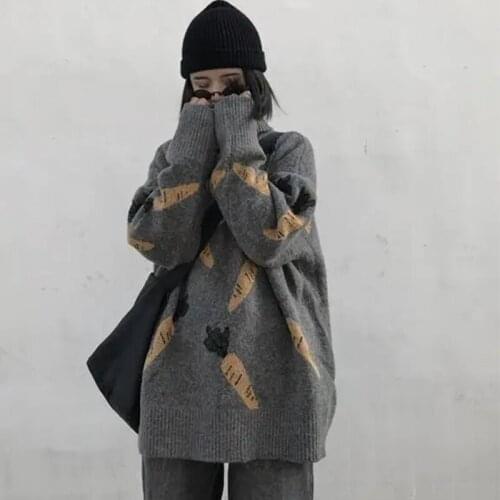 Women Sweaters Autumn Winter Tops Korean Slim Pullover Knitted Sweater Jumper Soft Warm Pull Femme pull clothes jumper jersey