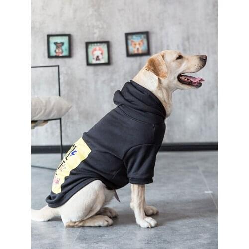 Winter Dog Hoodie Warm Pet Dog Clothes For Medium And Large Dogs Fashion Cotton Clothes Leisure Novelty Coat Sweatshirt Apparel
