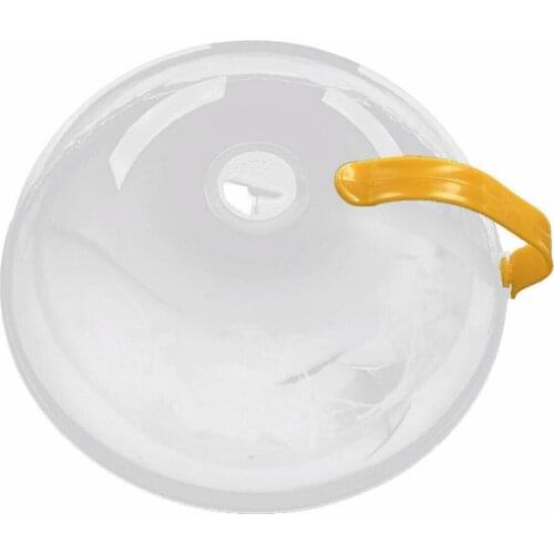 1PC Microwave Splatter Cover Anti-Splatter Microwave Steam Transparent Cap Guard Vents with Lid Household Anti-splash S1Q7